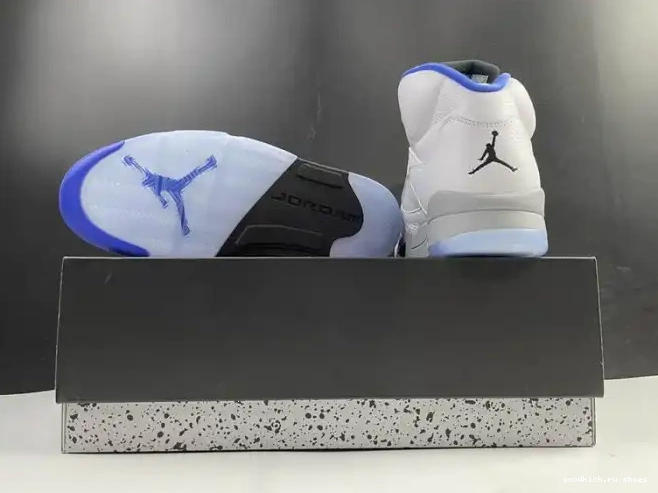 Rep Stealth DD0587-140 White Jordan Air 5 (2021) Retro 0609